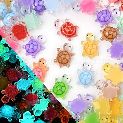 Светящиеся кабошонов смолы&nbsp;RESI-U003-03-1