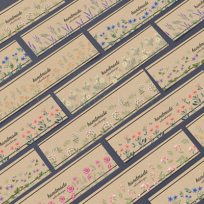 Бирка из мыльной бумаги&nbsp;DIY-WH0399-69-004-1