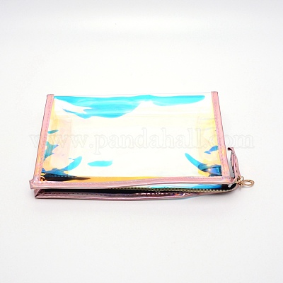 Портативные пластиковые лазерные прозрачные косметические пакеты для хранения ABAG-SZC0004-03-1