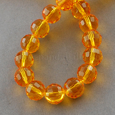 Прозрачные стеклянные бусины&nbsp;GLAA-R095-6mm-18-1