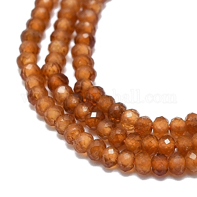 Гранат природный бисер нитей&nbsp;G-G106-A39-01-1