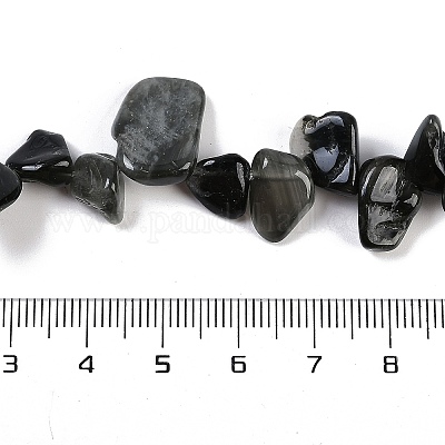 Натуральный орлиный глаз камень самородки бусины нити&nbsp;G-B125-A15-01-1