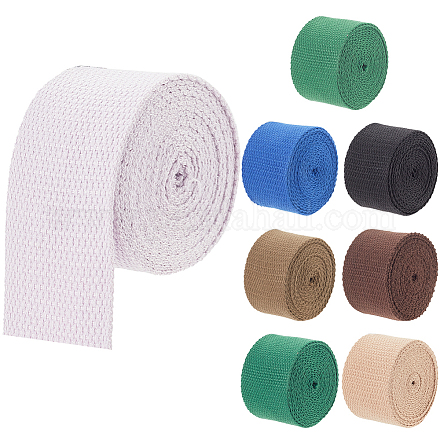 16 ярд 8-х цветных плоских поликоттоновых лент&nbsp;OCOR-PH0002-50B-1