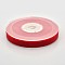 Polyester Velvet Ribbon for Gift Packing and Festival Decoration, Red, 1/2 inch(13mm), about 25yards/roll(22.86m/roll)