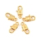 Brass Lobster Claw Clasps, Cadmium Free & Nickel Free & Lead Free, Long-Lasting Plated, Real 18K Gold Plated, 10.5x5x3mm, Hole: 1.4mm