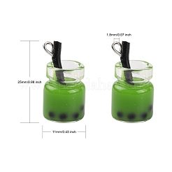 Стеклянные подвески для бутылок&nbsp;CRES-S359-01H