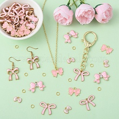 50шт 5 стиля подвески из сплава с эмалью&nbsp;ENAM-YW0005-77