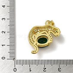 Стойки обшивки латунь микро проложить Циркон подвеску&nbsp;KK-A210-01A-G