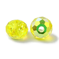 Ab цветные стеклянные бусины&nbsp;EGLA-P059-03A-AB09