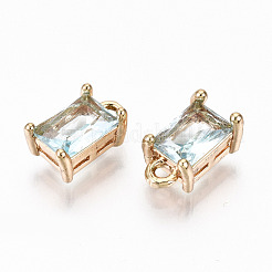 Латунь стекло горный хрусталь подвески&nbsp;X-GLAA-S179-21H-RS