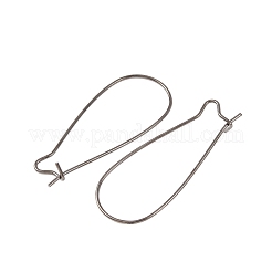 Латунные серьги-кольца серьги почек&nbsp;LS-EC221-B