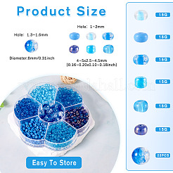 7 стиль стеклянных бусин&nbsp;SEED-TA0001-41B