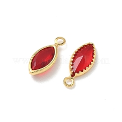 Латунь стекло амулеты&nbsp;KK-Z136-33G-02