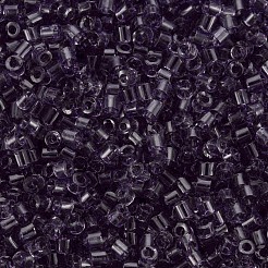 Прозрачные стеклянные цилиндрические бусины&nbsp;SEED-S047-I-006