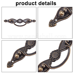 Ручка из цинкового сплава&nbsp;LS-PALLOY-WH0072-37AB