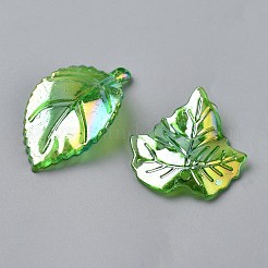 40шт прозрачные акриловые подвески&nbsp;TACR-WH20002-15