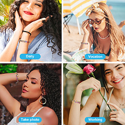 1550 шт. 12 вида покрытия ABS и CCB пластиковых бусин&nbsp;FIND-TA0002-43