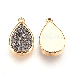 Смолы имитация друзы кристалл подвески&nbsp;KK-O101-A06