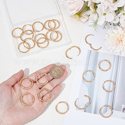 12 пара сережек-колец Huggie Hoop из нержавеющей стали 304&nbsp;EJEW-UN0003-14