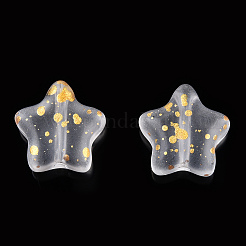 Окрашенные бусины из стекла&nbsp;X-GLAA-R211-04-F03