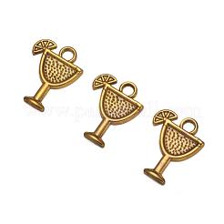 Подвески из тропического напитка в тибетском стиле&nbsp;X-TIBEB-A14275-AG-LF