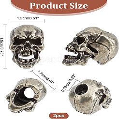 Латуни европейского бисера&nbsp;KK-FH0004-60A