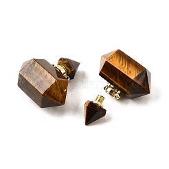 Натуральные подвески для флаконов с тигровым глазом&nbsp;G-L623-08G-03