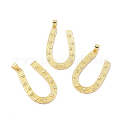 Стойки обшивки латунь микро проложить Циркон подвеску&nbsp;KK-B068-20G