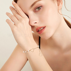 50 шт. Латунные соединительные кольца&nbsp;KK-HS0001-46A