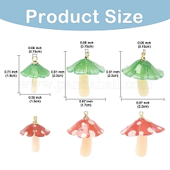 15шт 3 стиля пластиковые подвески&nbsp;KY-YW0002-28A