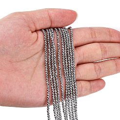 Немагнитные синтетический гематит бисер пряди&nbsp;X-G-G093-3mm