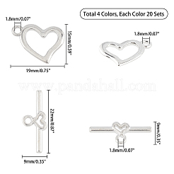 Застежка тоггл из сплава&nbsp;PALLOY-FH0001-31-RS