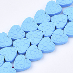 Окрашенного распылением немагнитных синтетических нитей гематита бусы&nbsp;G-T124-34C