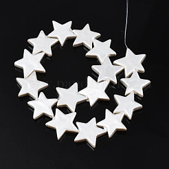 Нити бусин из натуральных пресноводных ракушек&nbsp;SHEL-S278-043