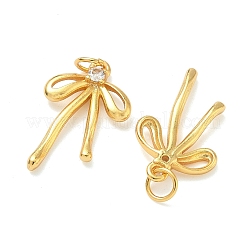 Латунные микро проложить кубического циркония подвески&nbsp;KK-H532-20G