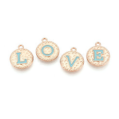 Подвески из эмали и сплава&nbsp;PALLOY-T094-12D-KCG