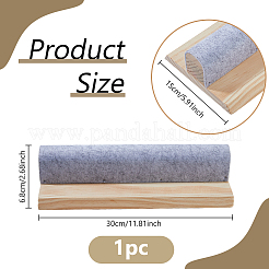 Деревянная прижимная пластина&nbsp;TOOL-WH0165-24