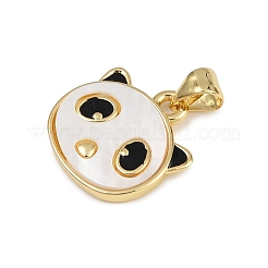 Латунь эмаль подвески&nbsp;KK-D376-02G