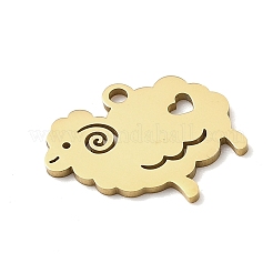 Подвески из нержавеющей стали 304 с животной тематикой&nbsp;LS-STAS-D213-02A-G