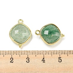 Подвески из натурального зеленого клубничного кварца&nbsp;G-M431-12G-04