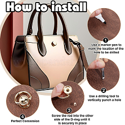 Заклепки с шариковыми кольцами из цинкового сплава&nbsp;FIND-DR0002-18