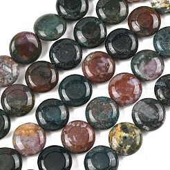 Природного индийского агата бисер нитей&nbsp;G-L648-B10-15mm