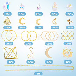 Наборы для изготовления подвесного ловца солнца своими руками&nbsp;DIY-SC0031-23