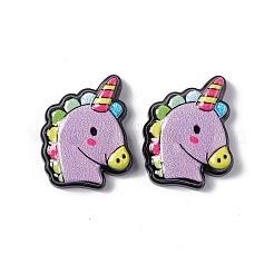 Непрозрачные кабошоны из смолы&nbsp;LS-RESI-C027-05D