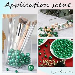 150 шт. 3 вида пластиковых бусин с имитацией жемчуга&nbsp;OACR-SP0001-69