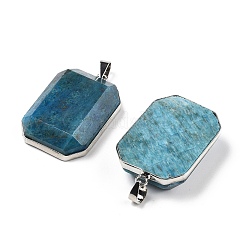 Натуральный апатит подвеска&nbsp;G-B139-02P-08