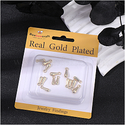 20шт 2 стиля латунные подвески&nbsp;KK-BBC0022-49