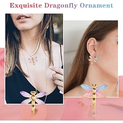 18 шт. 6-цветные подвески из прозрачной смолы с градиентом цвета&nbsp;RESI-YW0004-10