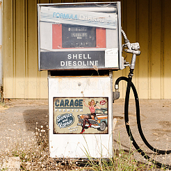 Старинный металлический оловянный знак&nbsp;AJEW-WH0189-376