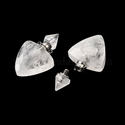 Подвески для флаконов духов из натуральных смешанных камней&nbsp;G-L623-10P